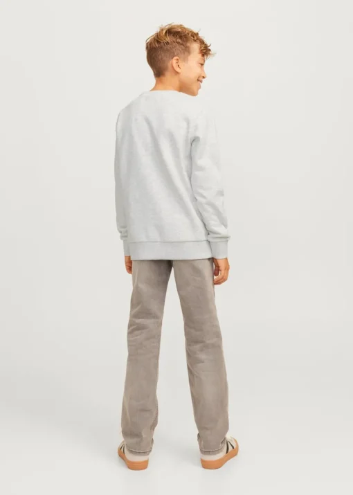 Jack & Jones Kids Grey Varsity Sweatshirt (8-16yrs)