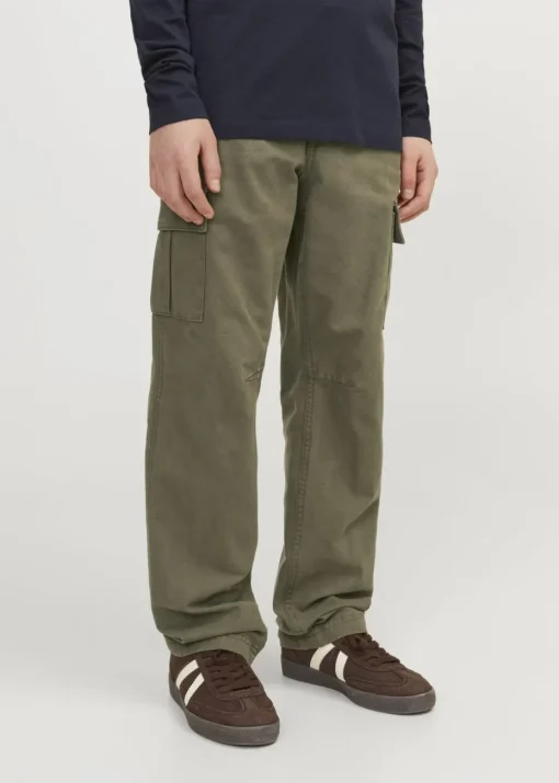 Jack & Jones Kids Khaki Cargo Trousers (8-16yrs)