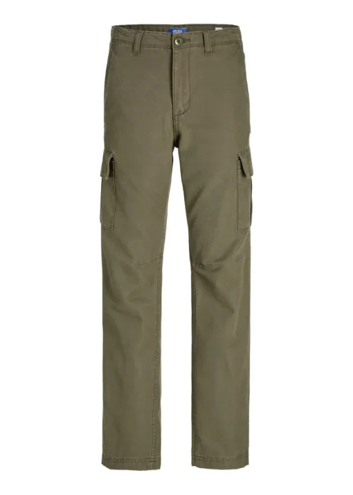 Jack & Jones Kids Khaki Cargo Trousers (8-16yrs)