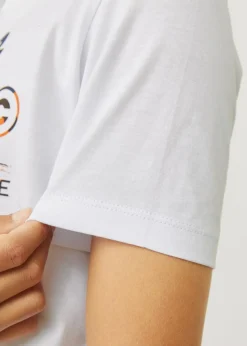 Jack & Jones White Luke T-Shirt (8-16yrs)