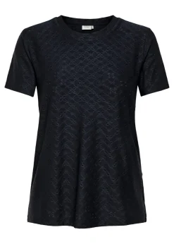JDY Black Cut Out T-Shirt