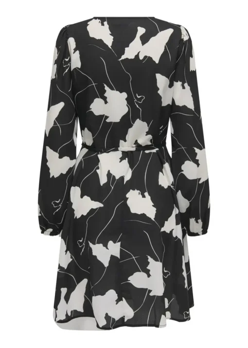 JDY Black Divya Shift Mini Dress