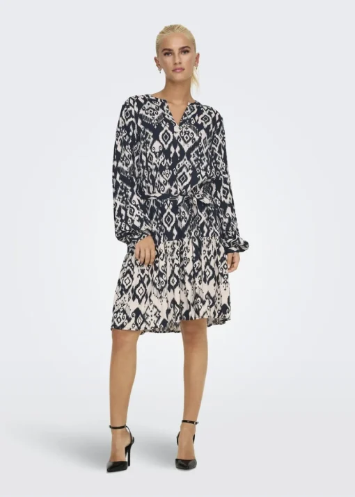 JDY Black Tiger Mini Dress