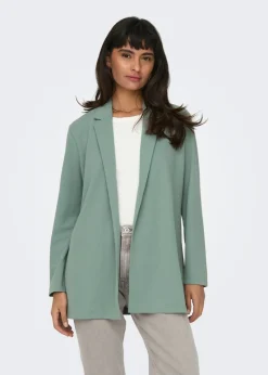 JDY Green Geggo Ruched Blazer