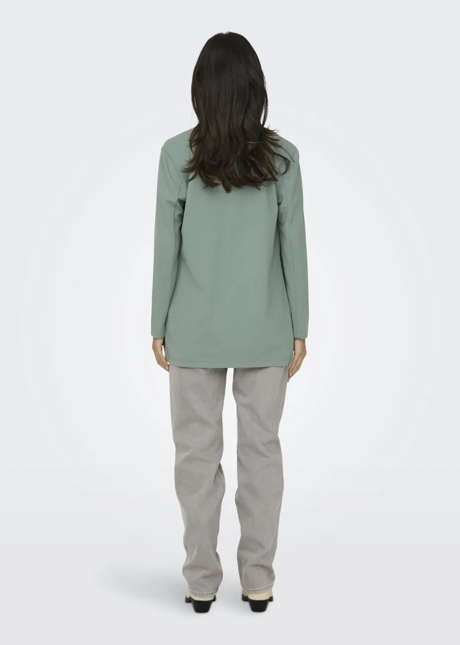 JDY Green Geggo Ruched Blazer