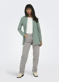 JDY Green Geggo Ruched Blazer