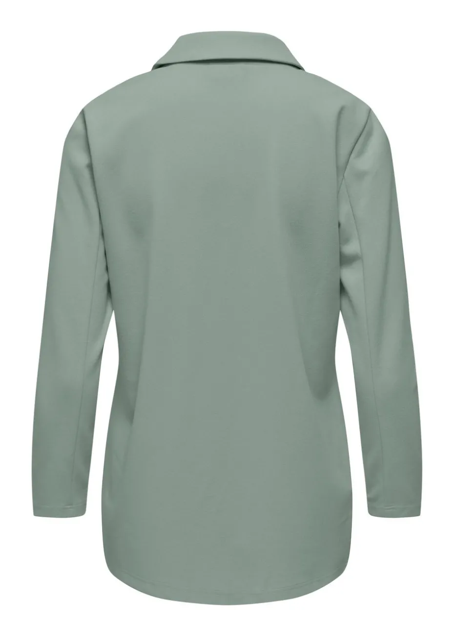 JDY Green Geggo Ruched Blazer