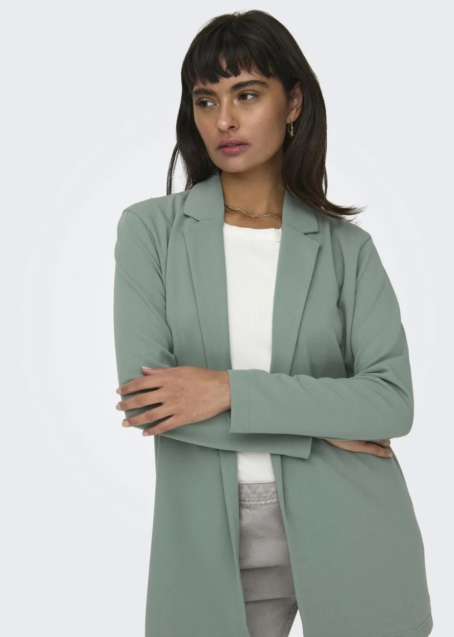 JDY Green Geggo Ruched Blazer