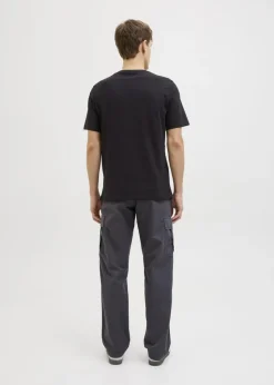 JJ Rebel Black Logo T-Shirt