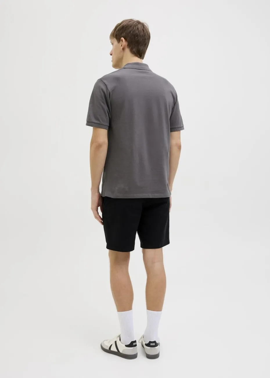 JJ Rebel Grey Logo Polo Shirt