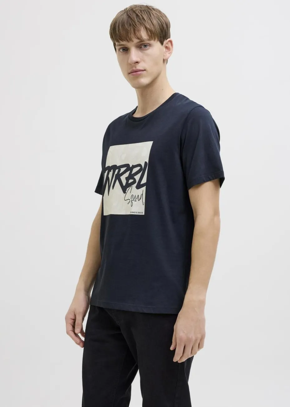 JJ Rebel Navy Bern Logo T-Shirt