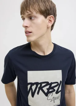 JJ Rebel Navy Bern Logo T-Shirt