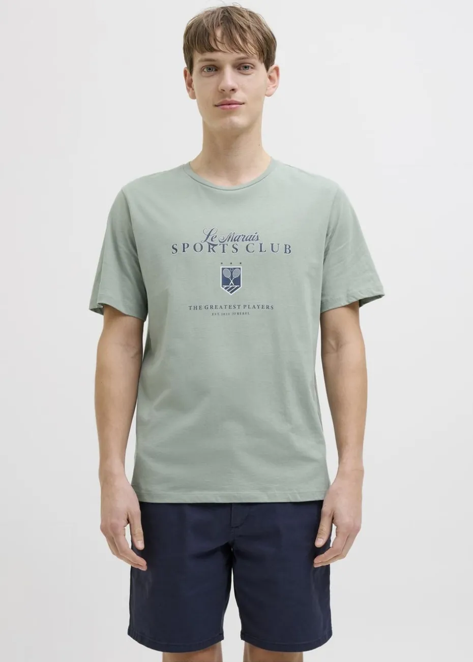 JJ Rebel Sage Sports Slogan T-Shirt