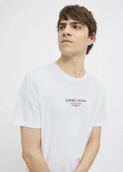 JJ Rebel White Logo T-Shirt