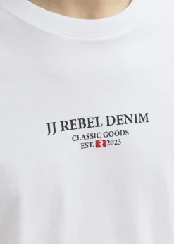 JJ Rebel White Logo T-Shirt