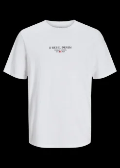 JJ Rebel White Logo T-Shirt