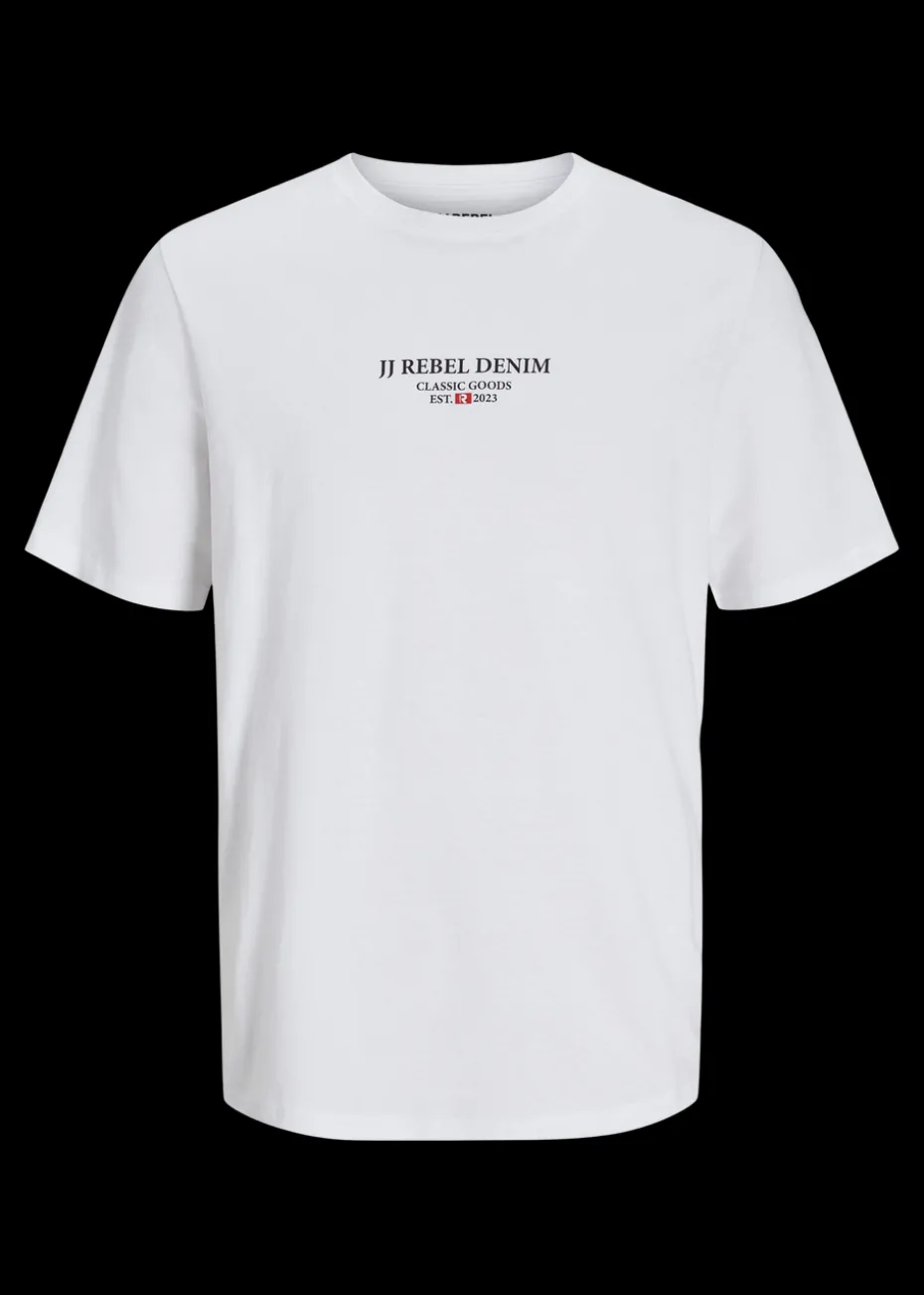 JJ Rebel White Logo T-Shirt