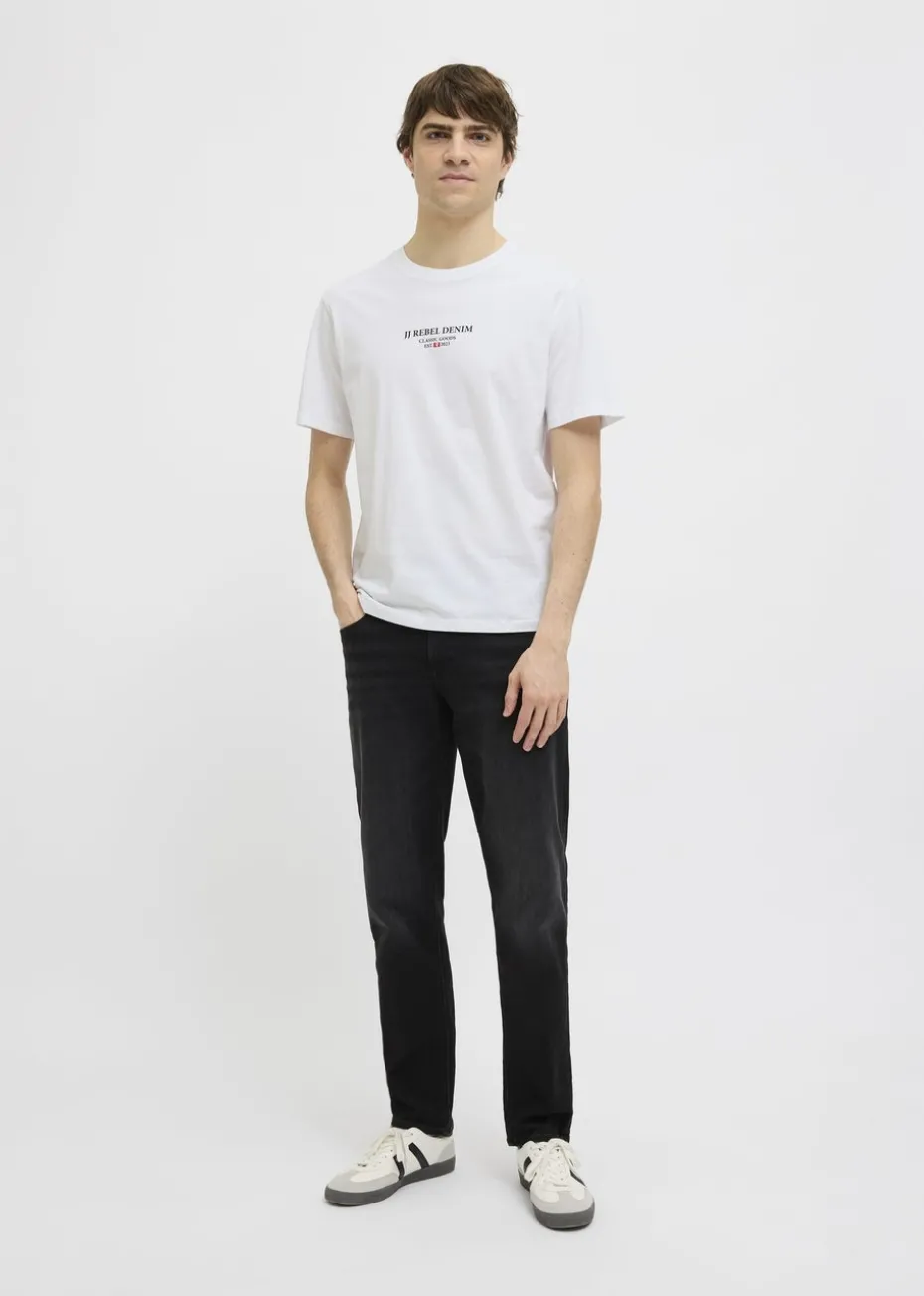 JJ Rebel White Logo T-Shirt