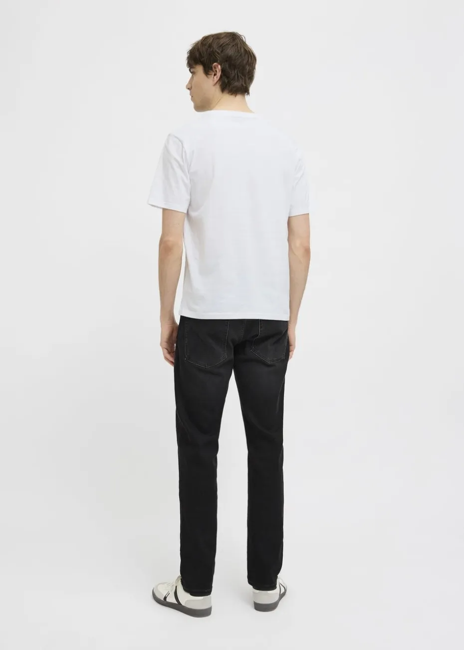 JJ Rebel White Logo T-Shirt