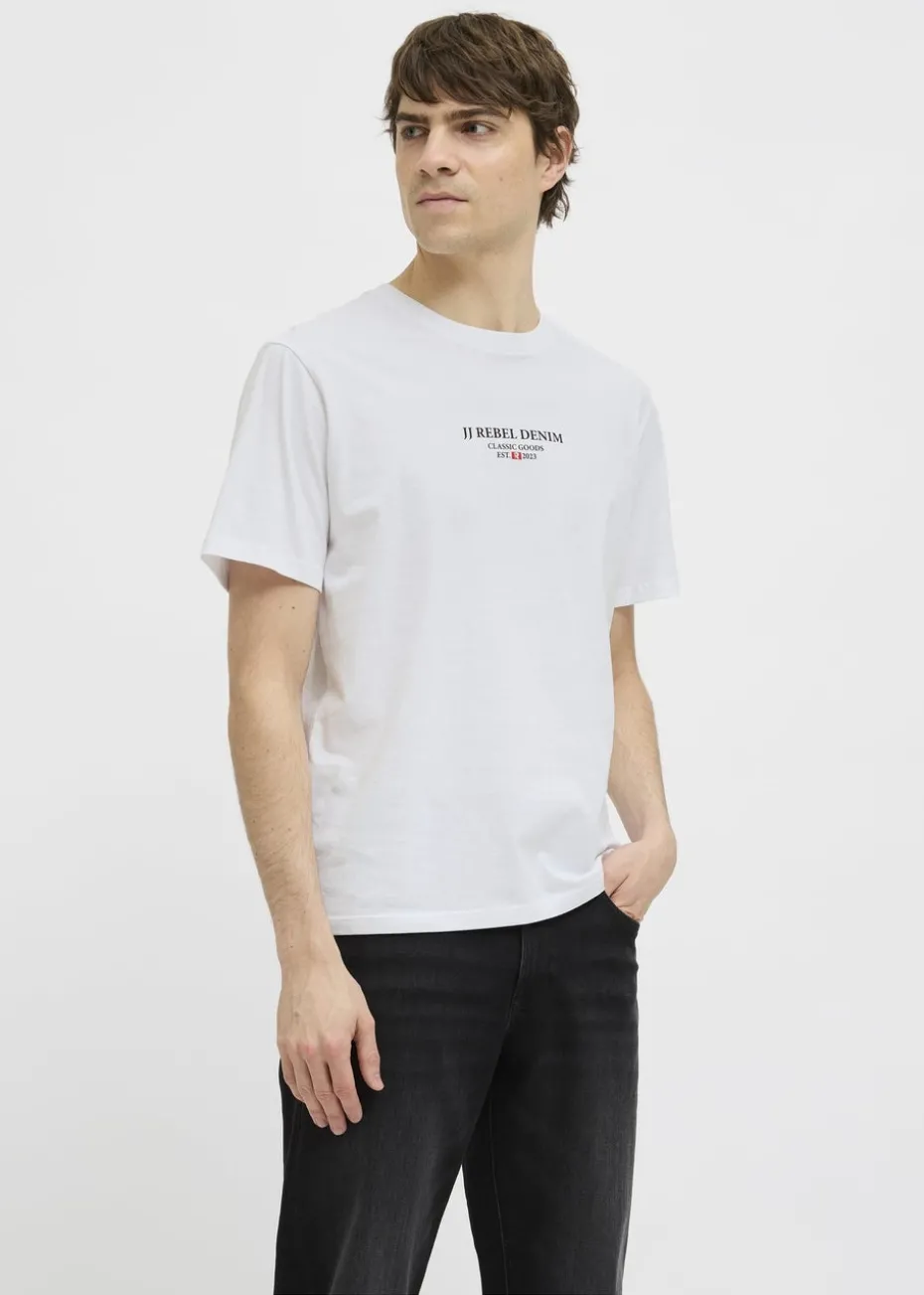 JJ Rebel White Logo T-Shirt