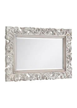 Julian Bowen Baroque Distressed Wall Mirror (82 x 113 x 4cm)