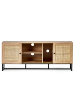 Julian Bowen Brown Padstow Tv Unit (60 x 150 x 40cm)