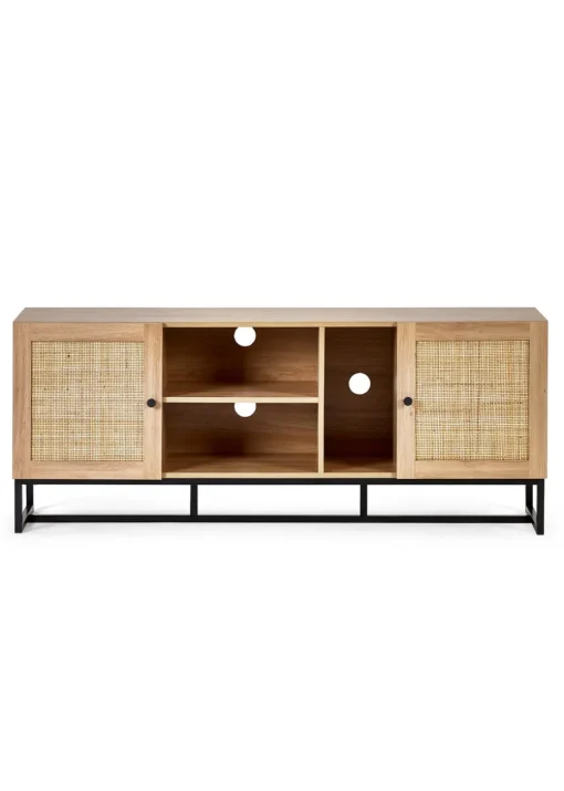 Julian Bowen Brown Padstow Tv Unit (60 x 150 x 40cm)