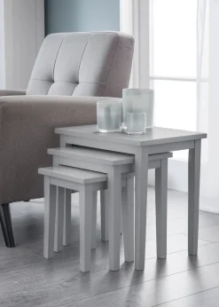 Julian Bowen Cleo Nest Of Tables (46 x 48 x 33 cm)