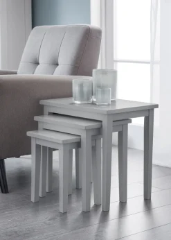 Julian Bowen Cleo Nest Of Tables (46 x 48 x 33 cm)