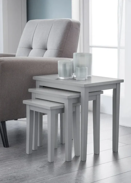 Julian Bowen Cleo Nest Of Tables (46 x 48 x 33 cm)