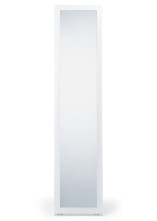 Julian Bowen Fresco White Storage Mirror (155 x 36 x 36cm)