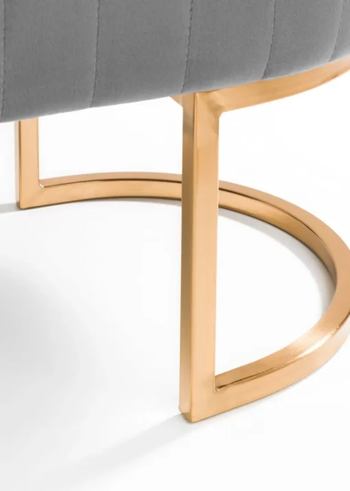 Julian Bowen Harrogate Velvet Bench (42 x 117.5 x 42.5 cm)