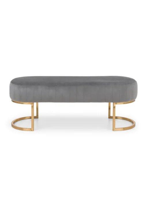 Julian Bowen Harrogate Velvet Bench (42 x 117.5 x 42.5 cm)