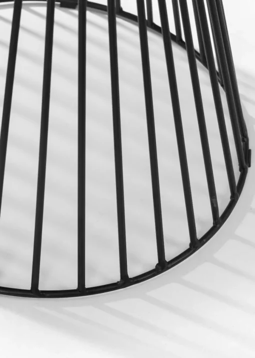Julian Bowen Jersey Round Wire Lamp Table (50 x 40 x 40 cm)