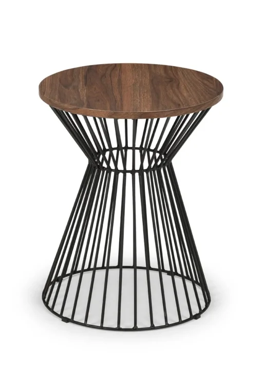 Julian Bowen Jersey Round Wire Lamp Table (50 x 40 x 40 cm)