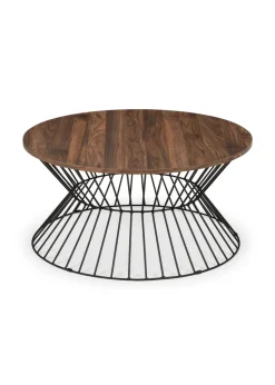 Julian Bowen Jersey Round Wire Coffee Table (40 x 80 x 80 cm)