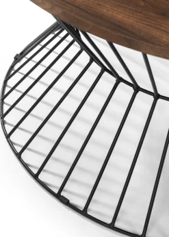 Julian Bowen Jersey Round Wire Coffee Table (40 x 80 x 80 cm)