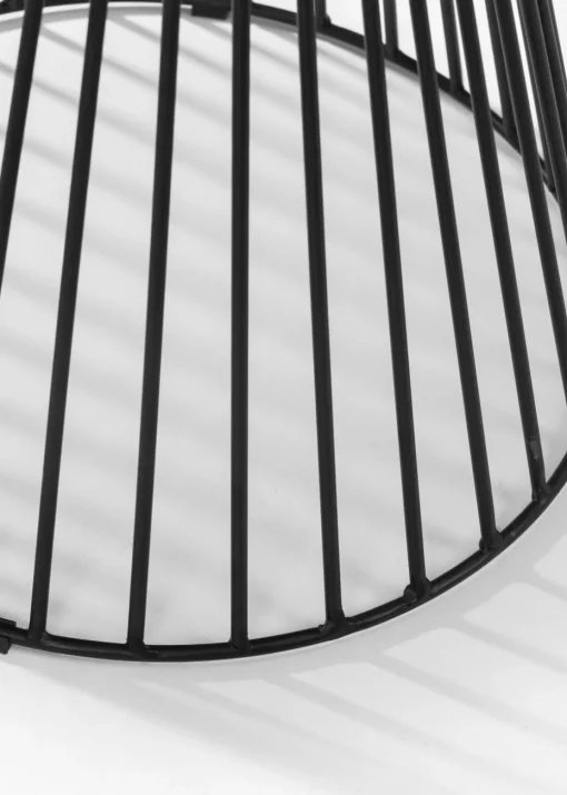 Julian Bowen Jersey Round Wire Lamp Table (50 x 40 x 40 cm)