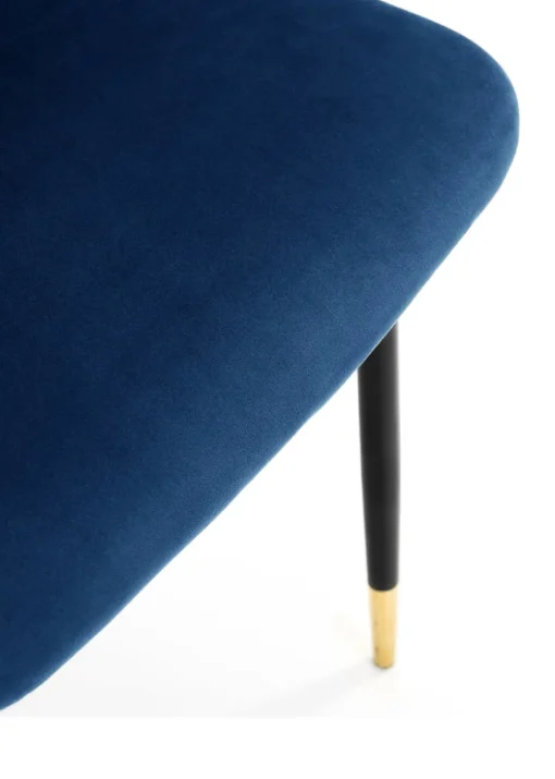 Julian Bowen Set Of 2 Delaunay Velvet Dining Chairs (83 x 50 x 59 cm)