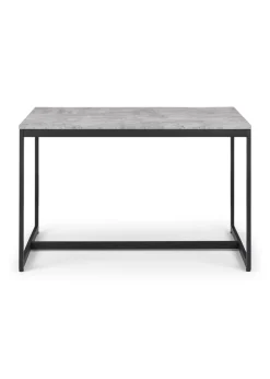 Julian Bowen Staten Concrete Dining Table (75 x 120 x 80 cm)