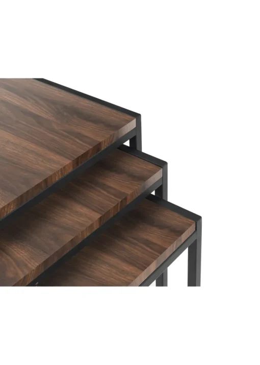 Julian Bowen Tribeca Nest Of 3 Tables (45 x 45 x 45 cm)