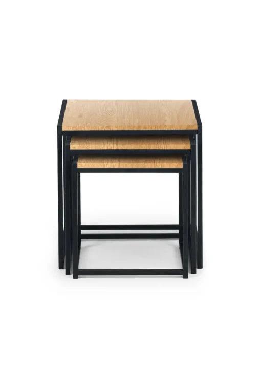 Julian Bowen Tribeca Nest Of 3 Tables (45 x 45 x 45 cm)