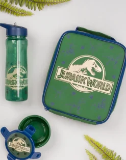 Jurassic World Childrens Lunch Bag, Bottle & Snackpot 3 Piece Set