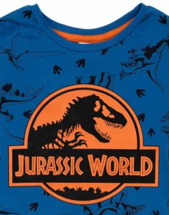 Jurassic World Kids Blue Shortie Pyjamas (3-10 Years)
