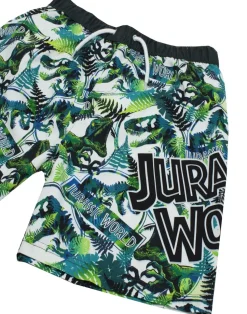 Jurassic World Kids Dinosaur Green Swim Shorts (4-12 Years)