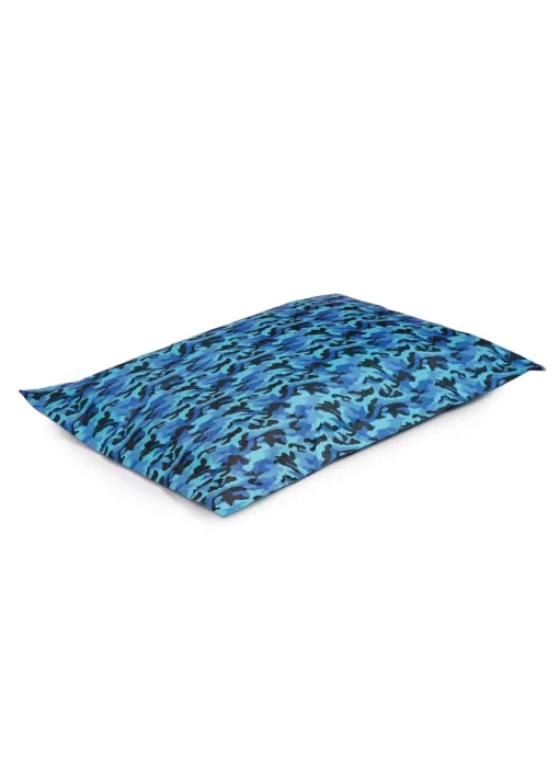 Kaikoo Blue Camo Print XL Floor Cushion (100x140cm)