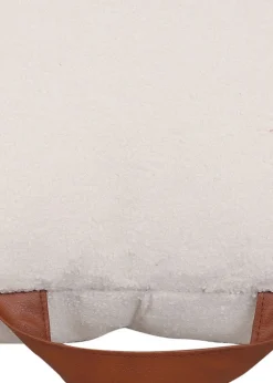 Kaikoo Cream Boucle Urban Seat Lounger with PVC Handle