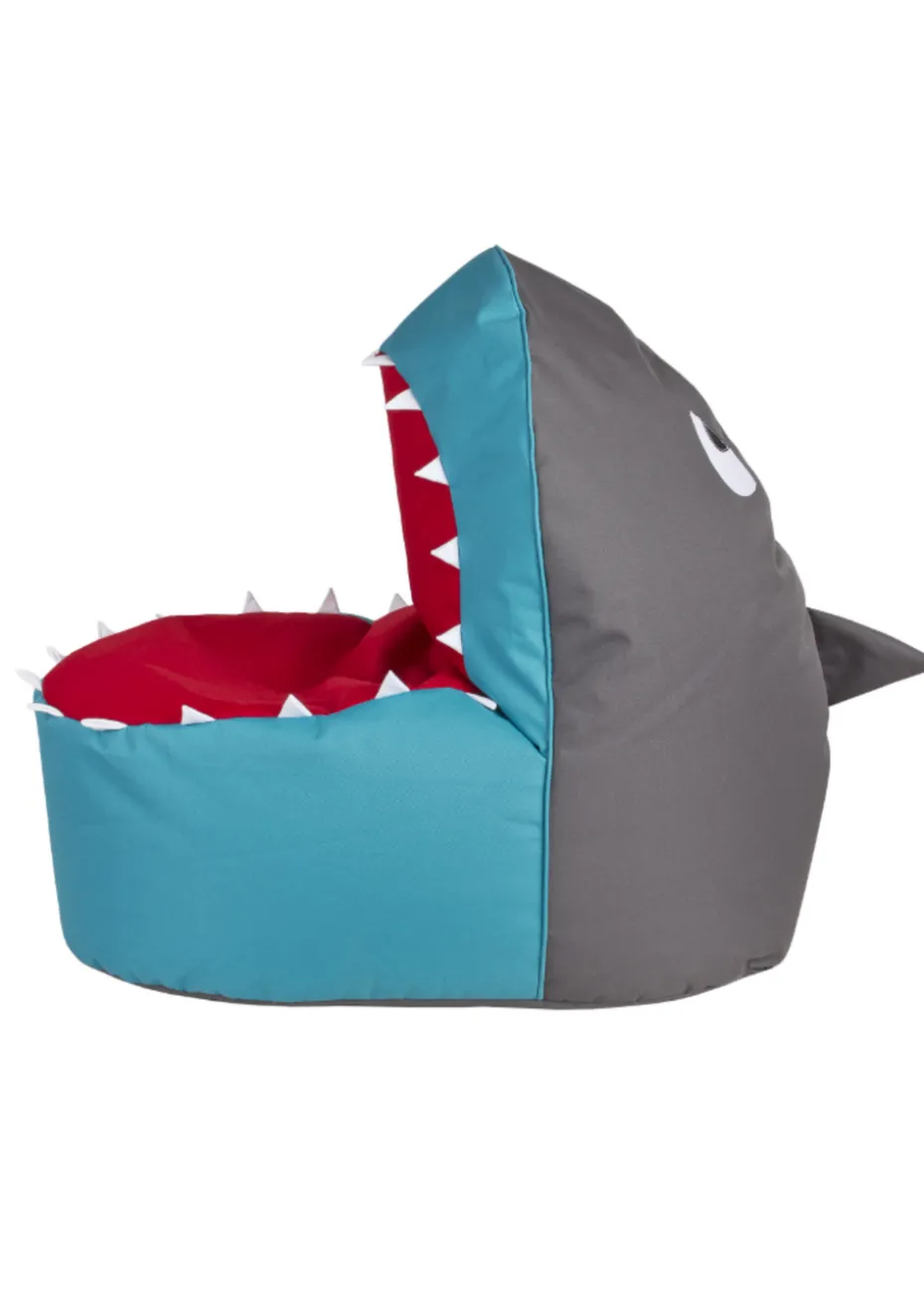 Kaikoo Kids Grey Shark Beanbag