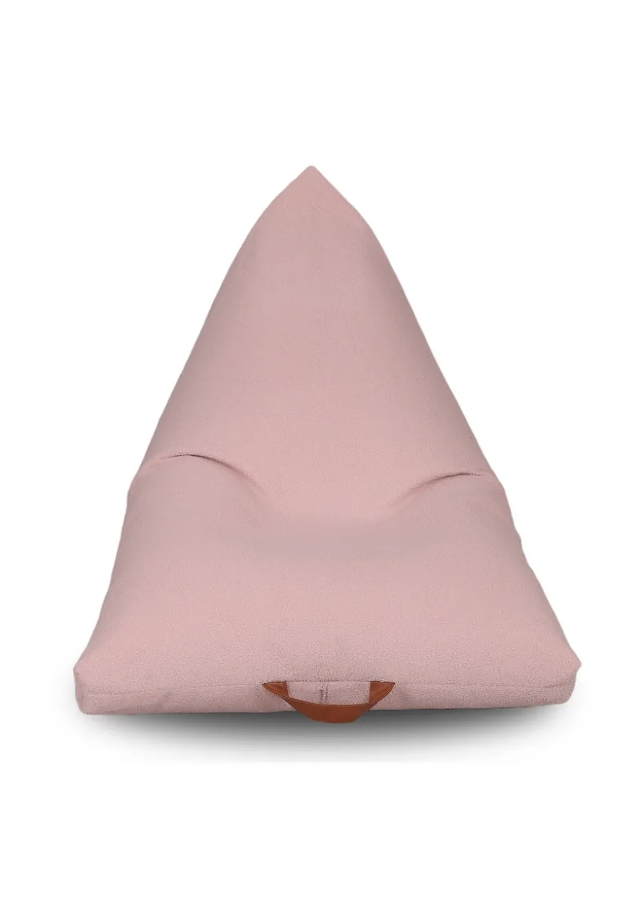 Kaikoo Pink Boucle Urban Seat Lounger with PVC Handle