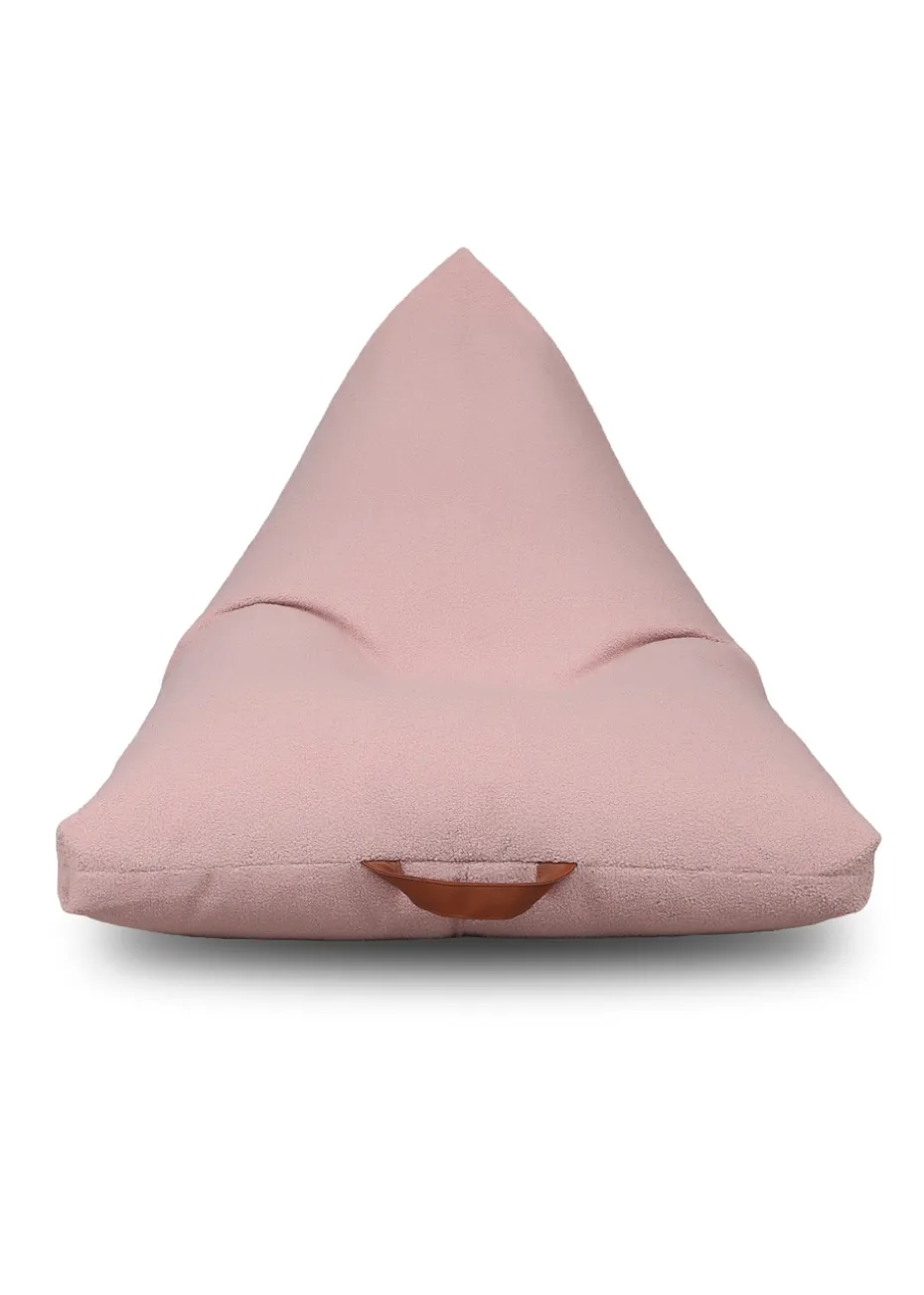 Kaikoo Pink Boucle Urban Seat Lounger with PVC Handle